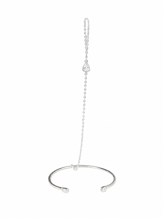 【NEW !!】 TEAR DROP CHAIN RING