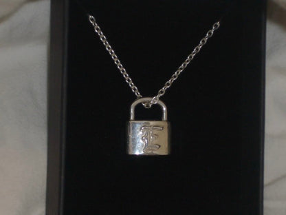 Padlock necklace