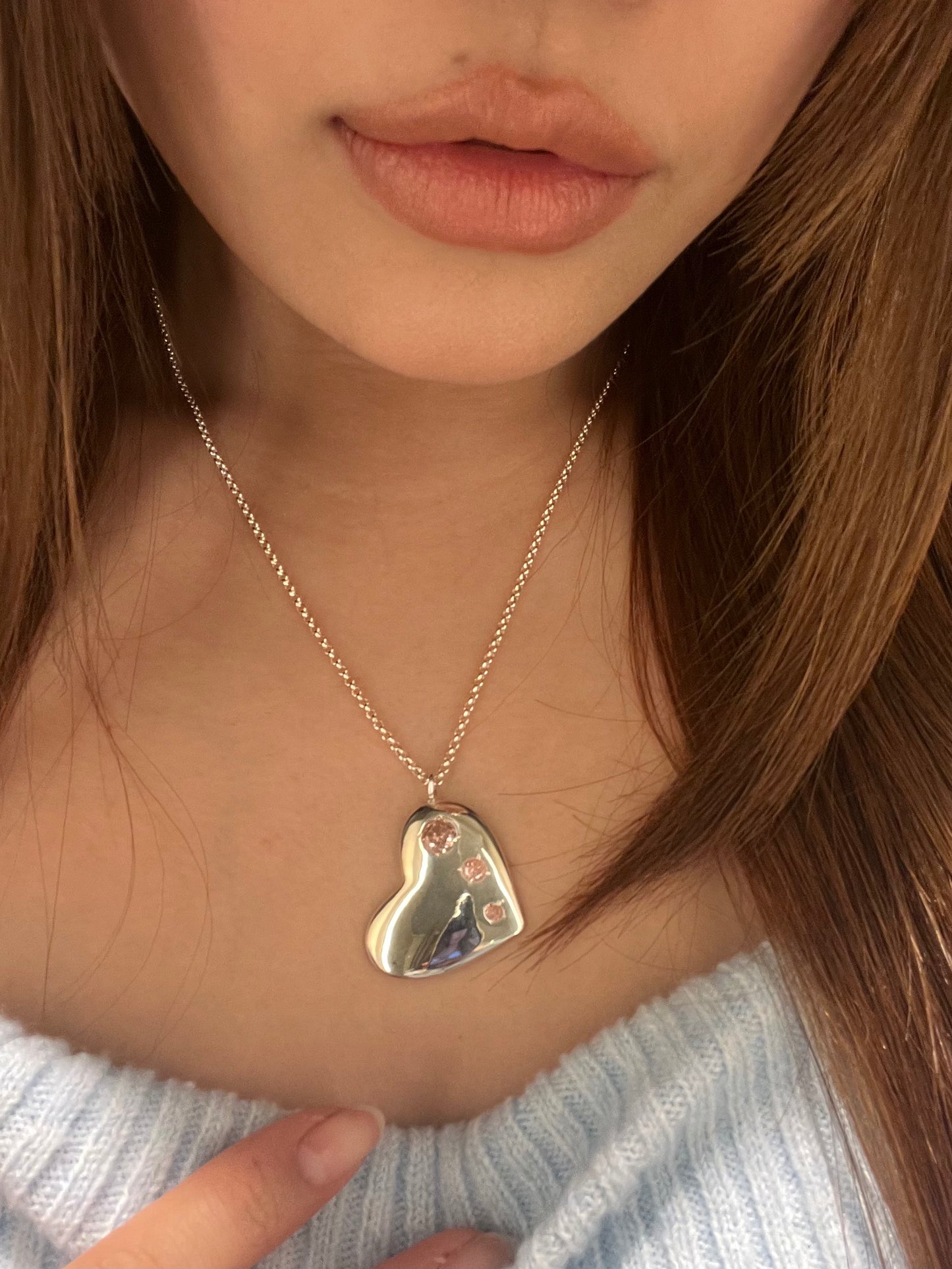 Love u more necklace