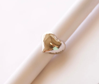 XL heart ring