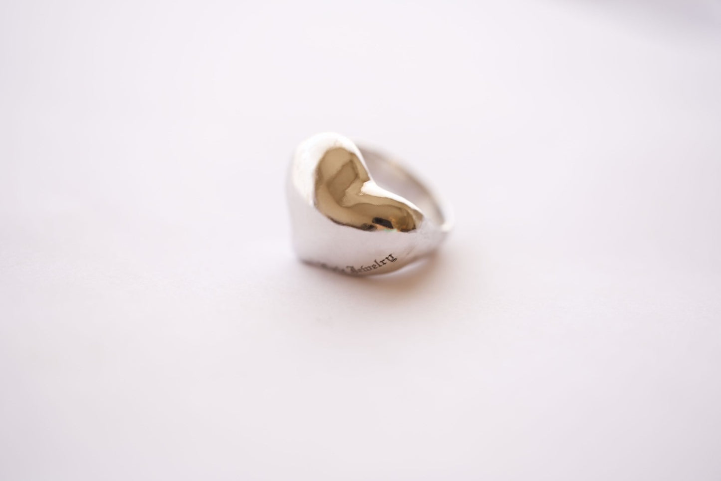 XL heart ring