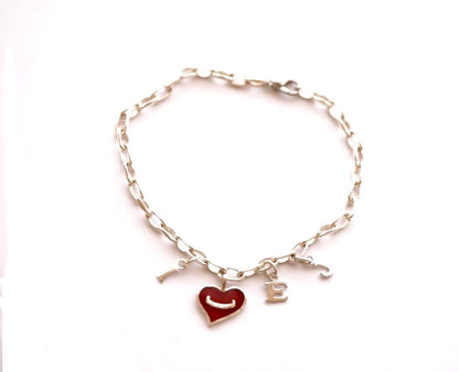 I❤️EJ charm bracelet