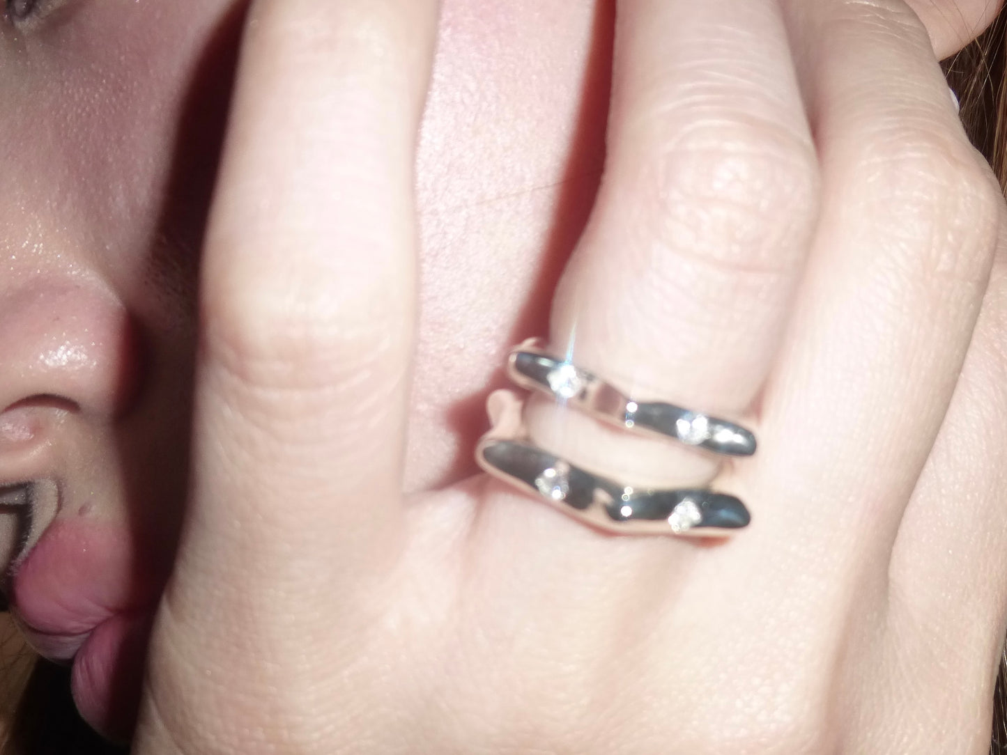 SWAGGER STUDS RING